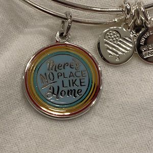 There's No Place Like Home Rainbow Bangle Bracelet
